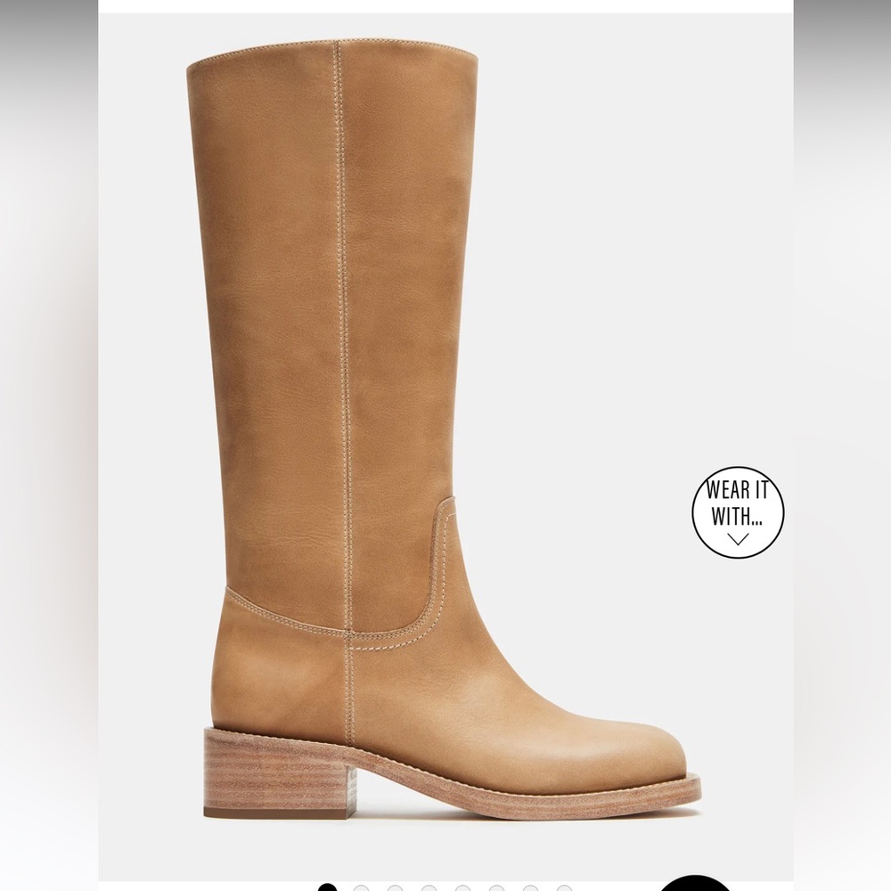 Steve Madden Riggs Banana Leather Boots